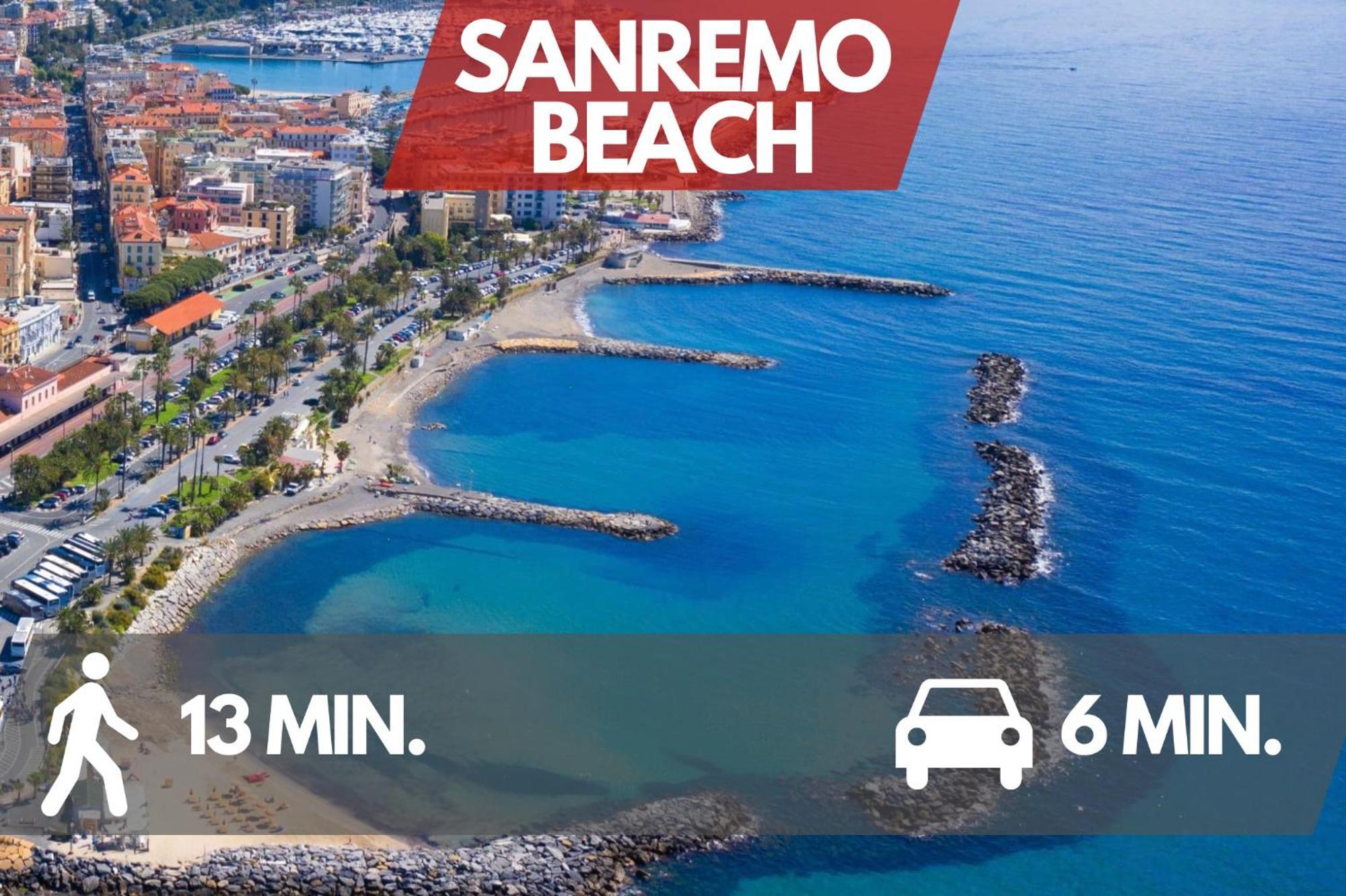 Ariston A 200M-Luxury Apartment Con A/C & Wi-Fi Sanremo Exterior foto